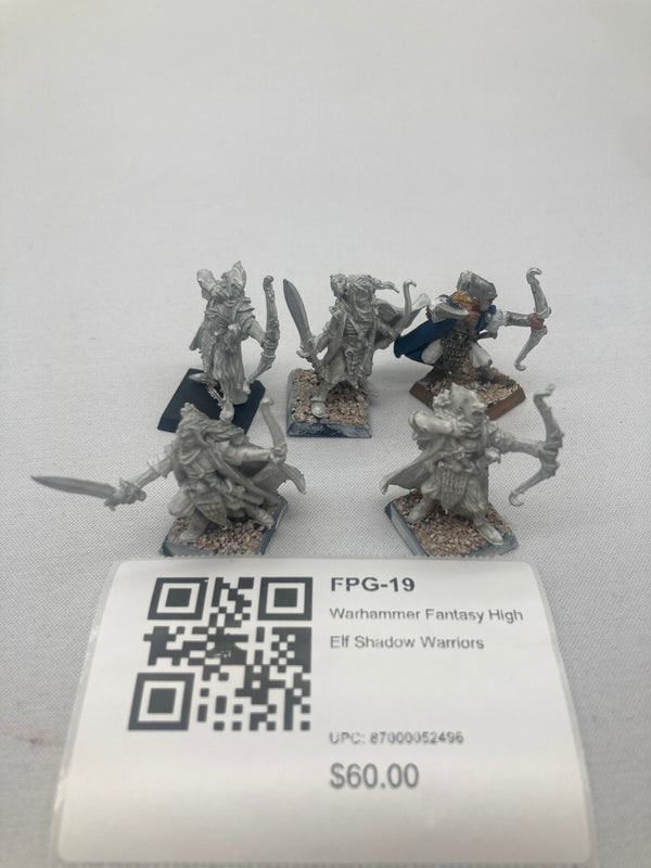 Warhammer Fantasy High Elf Shadow Warriors FPG-19