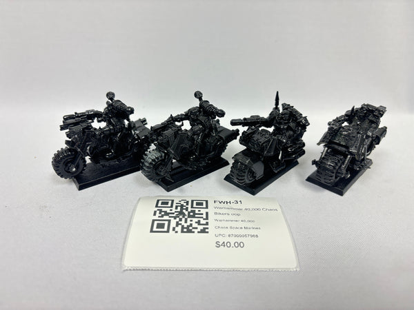 Warhammer 40,000 Chaos Bikers oop FWH-31