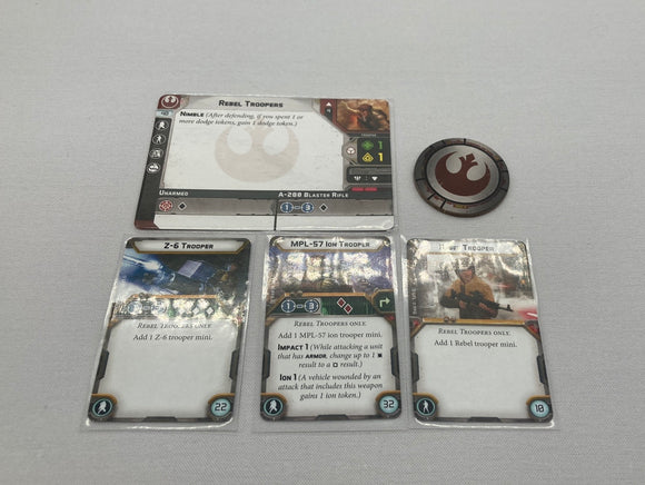 Star Wars: Legion Rebel Troopers Unit Expansion EKL-27