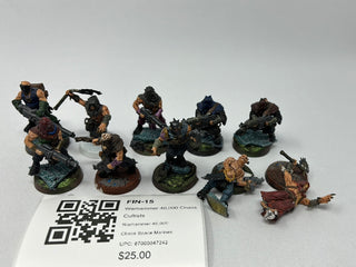 Warhammer 40,000 Chaos Cultists FIN-15