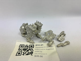 Warhammer 40,000 World Eaters Lord on Juggernaut metal oop EYC-21