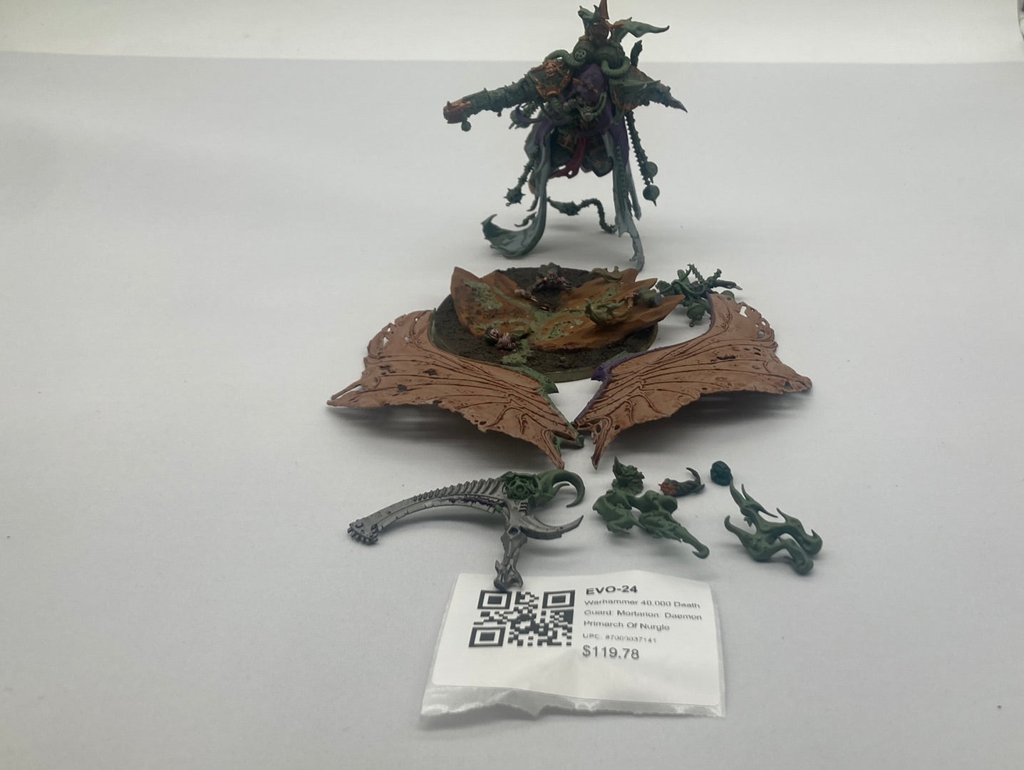 Warhammer 40,000 Death Guard: Mortarion: Daemon Primarch Of Nurgle EVO-24