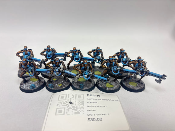 Warhammer 40,000 Necron Warriors GEA-30