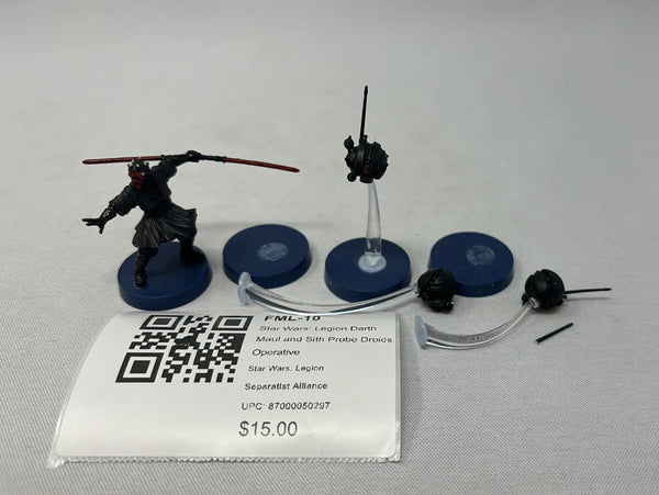 Star Wars: Legion Darth Maul and Sith Probe Droids Operative FML-10