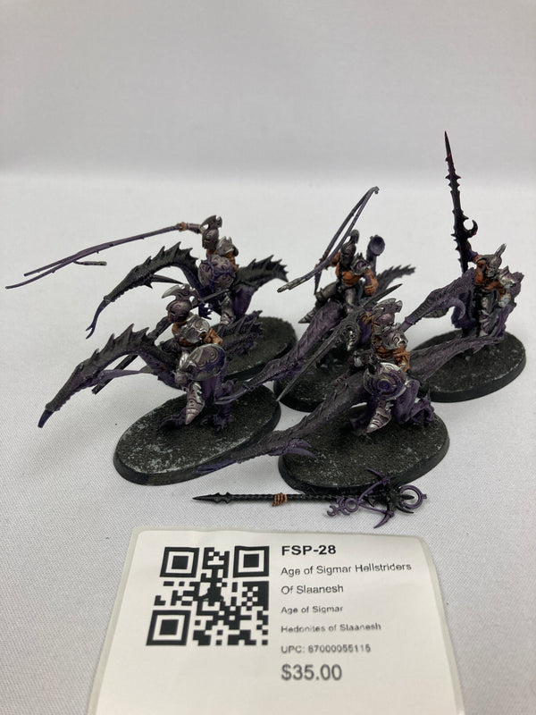 Age of Sigmar Hellstriders Of Slaanesh FSP-28