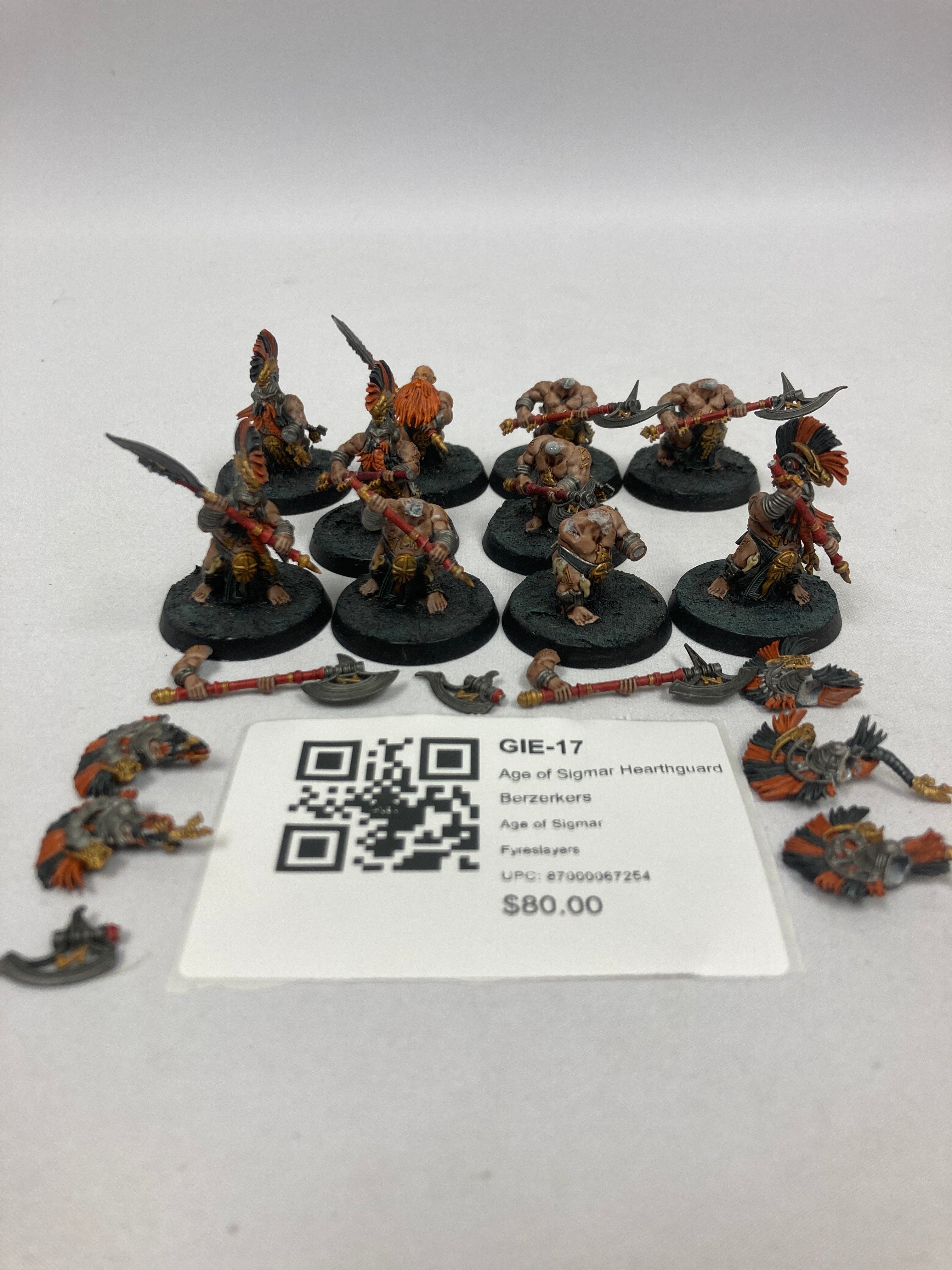 Age of Sigmar Hearthguard Berzerkers GIE-17