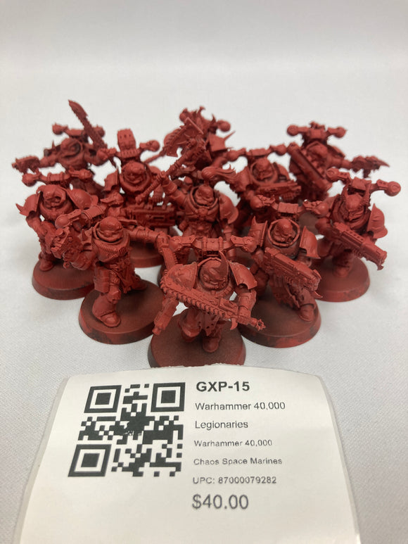 Warhammer 40,000 Legionaries GXP-15
