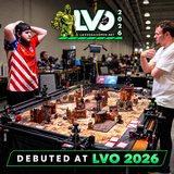 Dakka City Premium Series terrain debut promotional graphic from LVO 2026