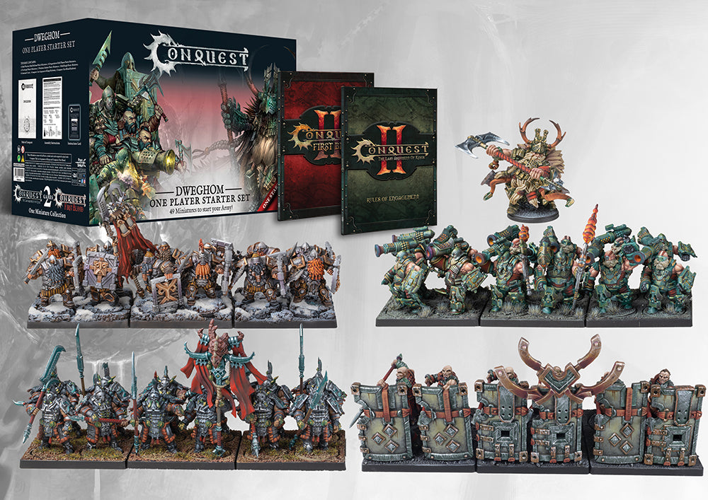 Dweghom: Conquest 1 player Starter Set | Frontline Gaming
