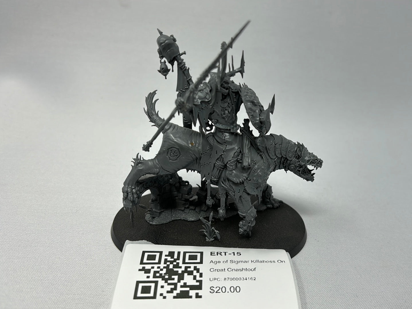 Age of Sigmar Killaboss On Great Gnashtoof ERT-15