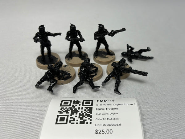 Star Wars: Legion Phase 1 Clone Troopers FMM-18