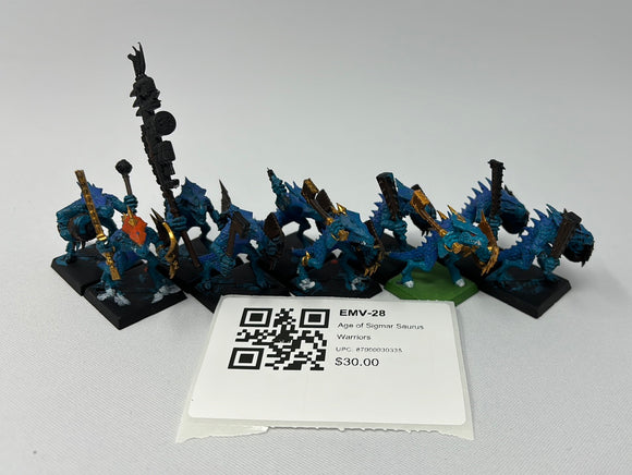 Age of Sigmar Saurus Warriors EMV-28