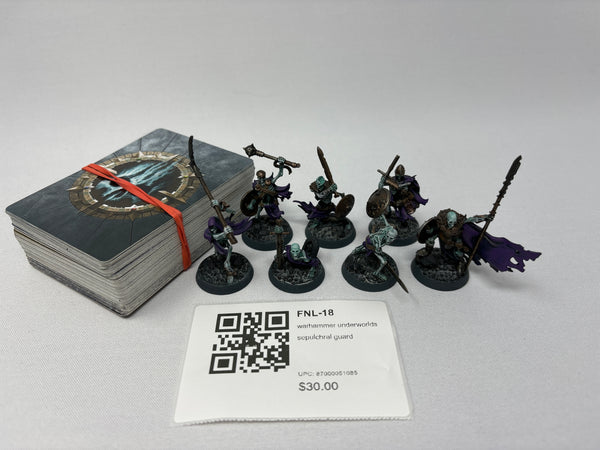 warhammer underworlds sepulchral guard FNL-18