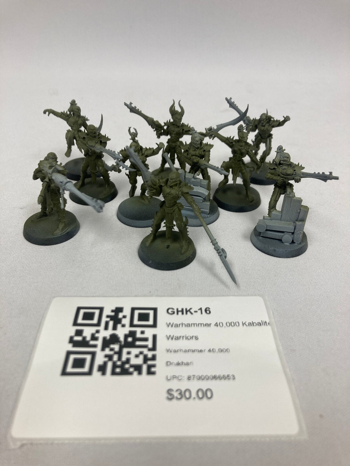 Warhammer 40,000 Kabalite Warriors GHK-16