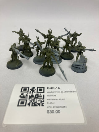 Warhammer 40,000 Kabalite Warriors GHK-16
