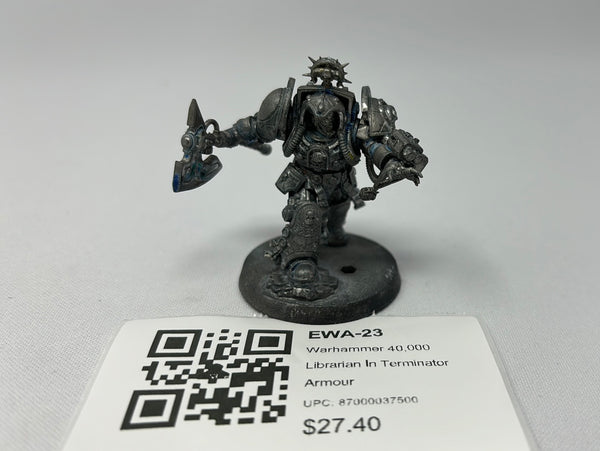 Warhammer 40,000 Librarian In Terminator Armour EWA-23