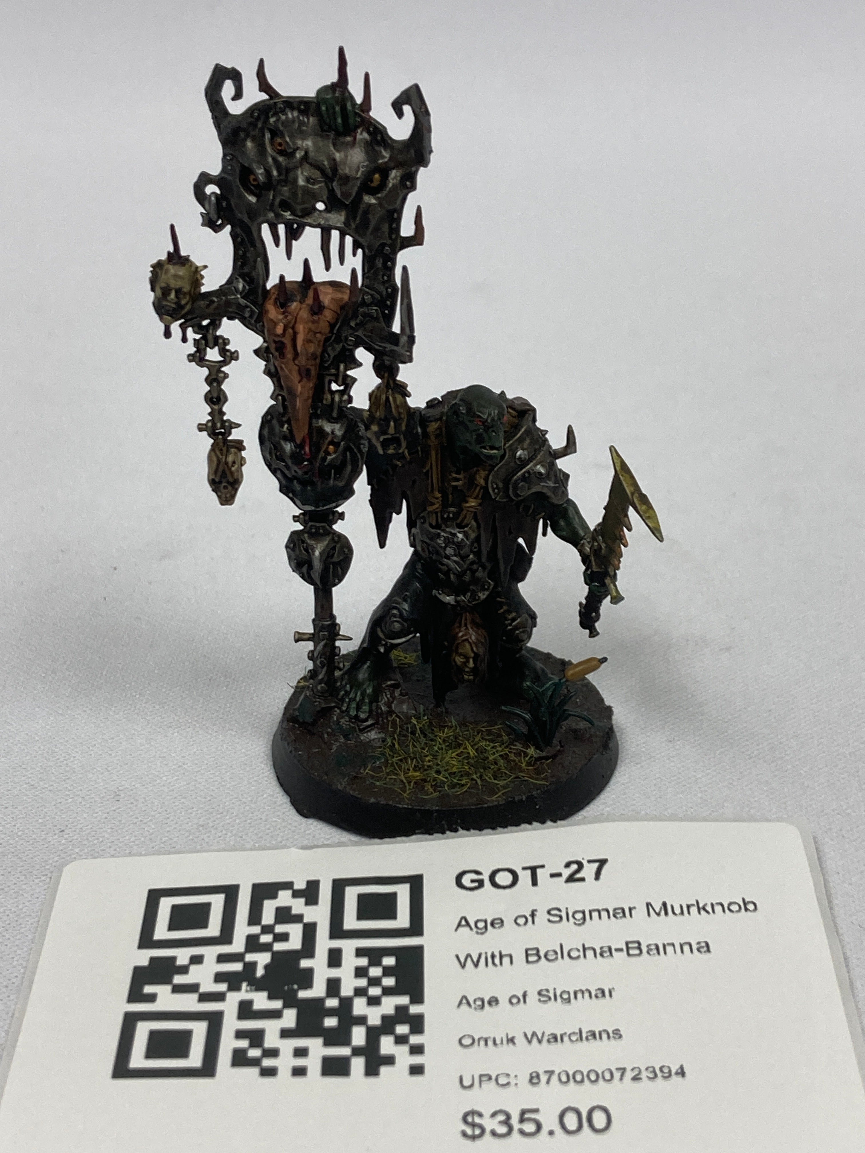 Age of Sigmar Murknob With Belcha-Banna GOT-27