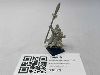 Warhammer Fantasy, High Elf Hero with Spear EBM-19