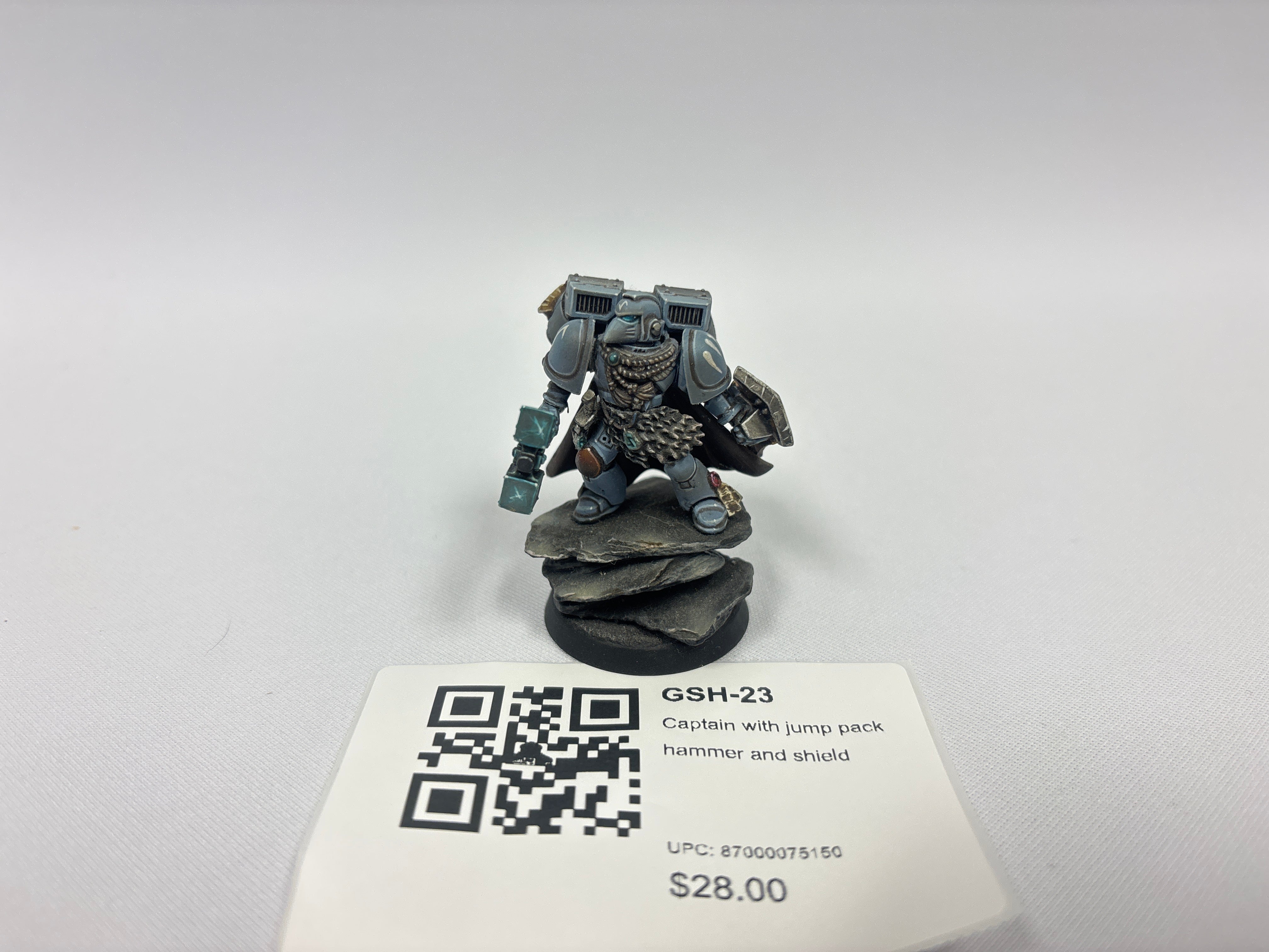 Captain with jump pack hammer and shield  GSH-23