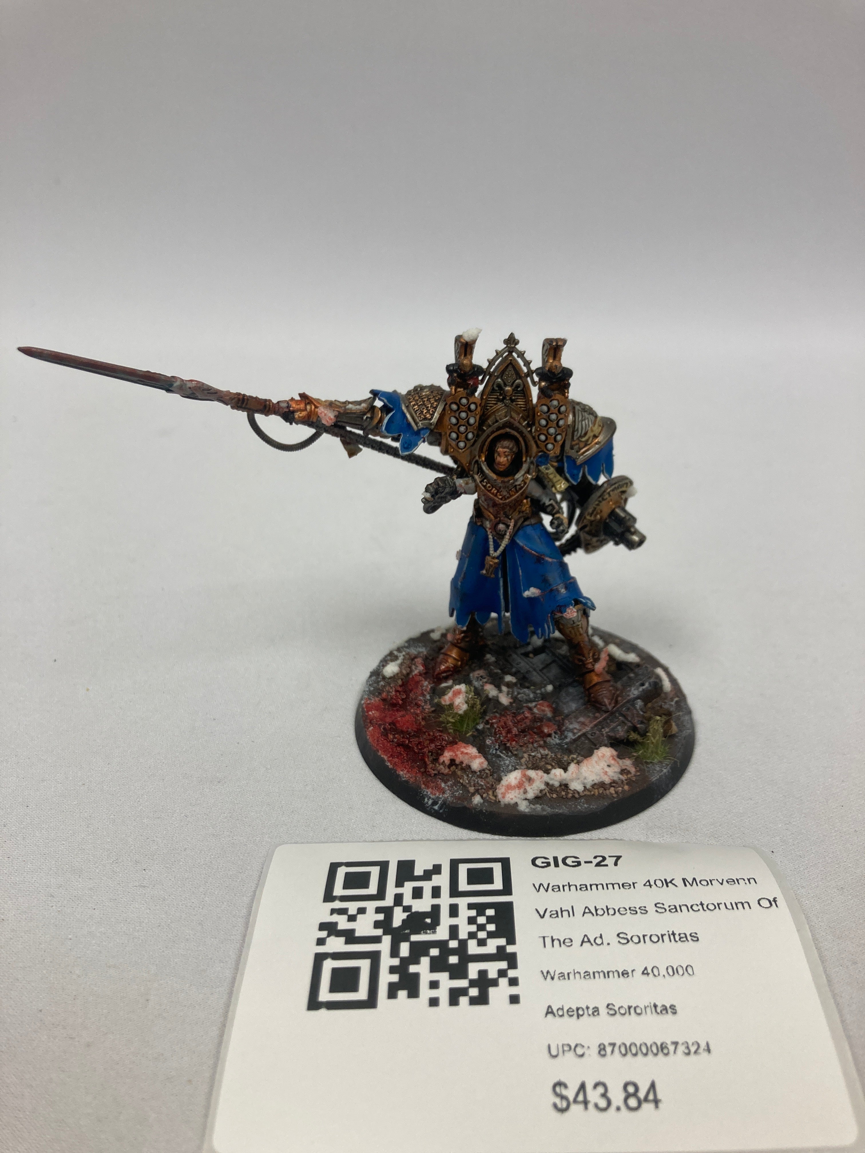 Warhammer 40K Morvenn Vahl Abbess Sanctorum Of The Ad. Sororitas GIG-27