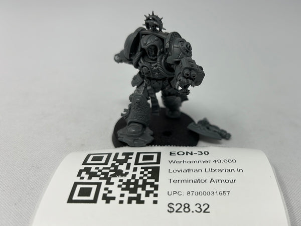 Warhammer 40,000 Leviathan Librarian in Terminator Armour EON-30