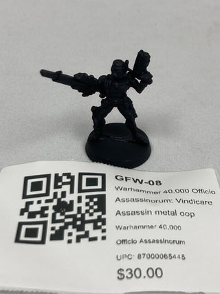 Warhammer 40,000 Officio Assassinorum: Vindicare Assassin metal oop GFW-08