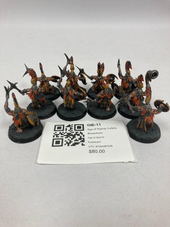 Age of Sigmar Vulkite Berzerkers GIE-11