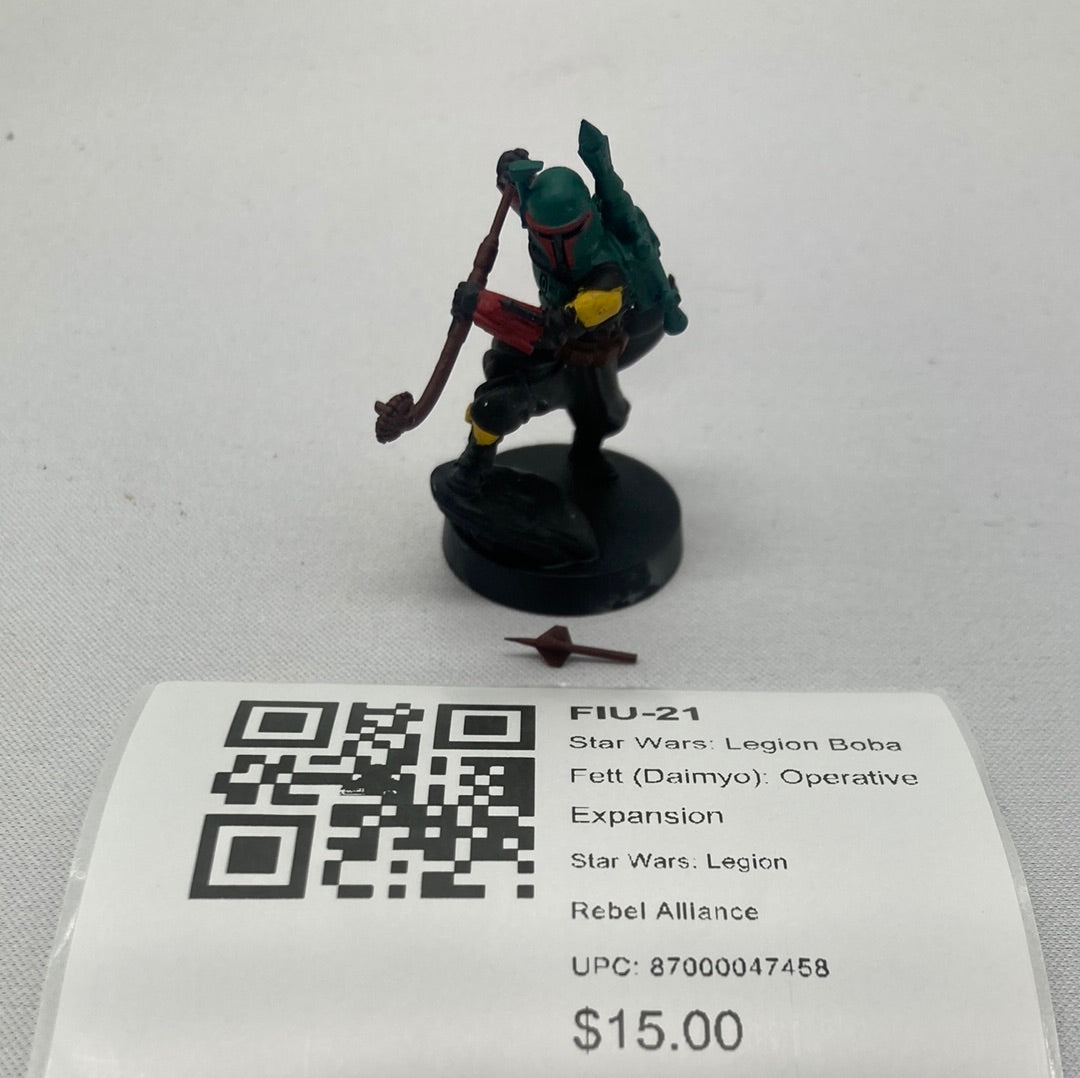 Star Wars: Legion Boba Fett (Daimyo): Operative Expansion FIU-21