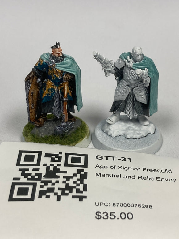 Age of Sigmar Freeguild Marshal and Relic Envoy GTT-31