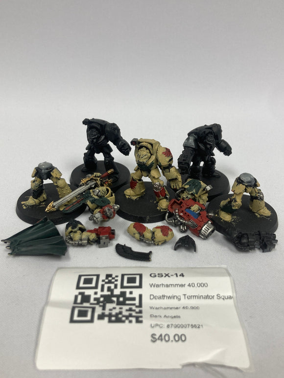 Warhammer 40,000 Deathwing Terminator Squad GSX-14