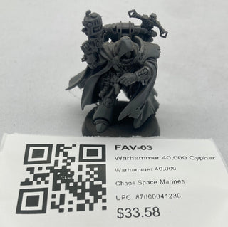 Warhammer 40,000 Cypher FAV-03