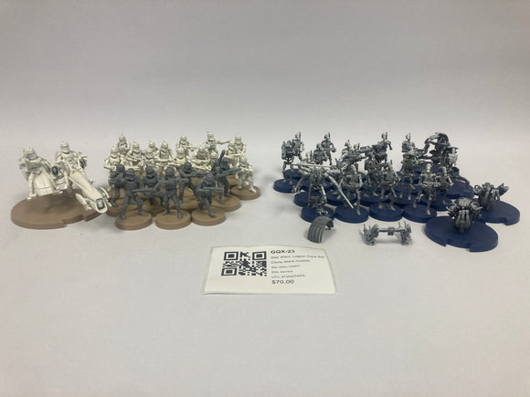 Star Wars: Legion Core Set: Clone Wars models GQX-23