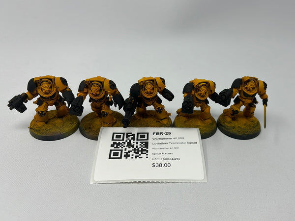 Warhammer 40,000 Leviathan Terminator Squad FER-29