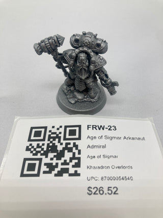 Age of Sigmar Arkanaut Admiral FRW-23