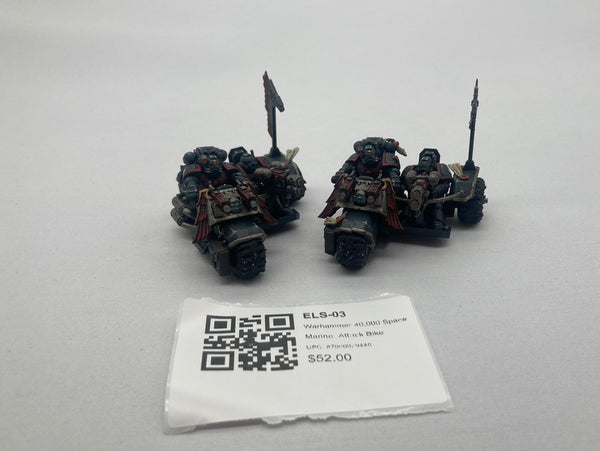 Warhammer 40,000 Space Marine: Attack Bike ELS-03