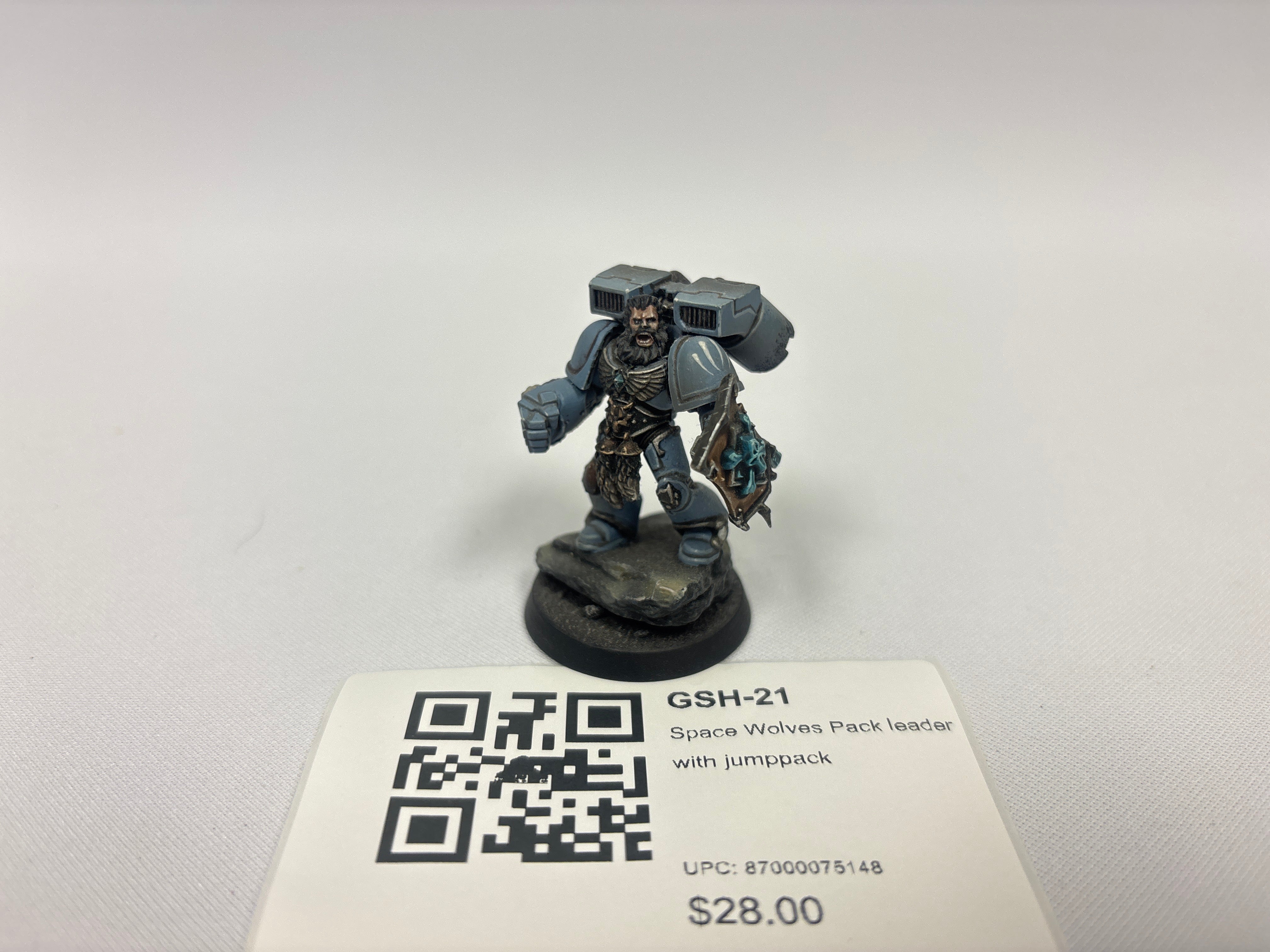 Space Wolves Pack leader with jumppack GSH-21 | Frontline Gaming