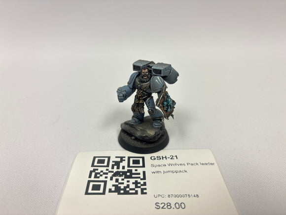 Space Wolves Pack leader with jumppack GSH-21