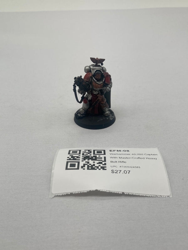Warhammer 40,000 Captain With Master-Crafted Heavy Bolt Rifle EFM-08