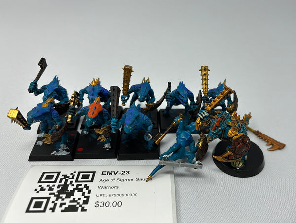 Age of Sigmar Saurus Warriors EMV-23