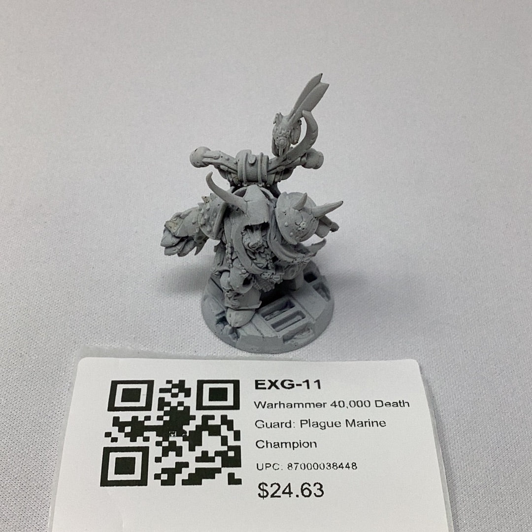 Warhammer 40,000 Death Guard: Plague Marine Champion EXG-11
