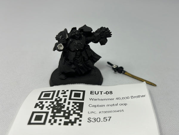 Warhammer 40,000 Brother Captain metal oop EUT-08