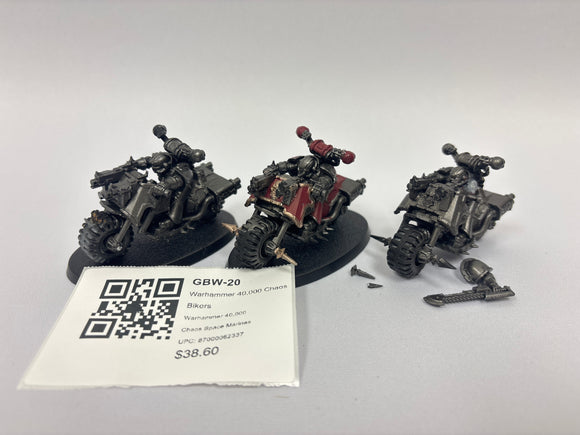 Warhammer 40,000 Chaos Bikers GBW-20