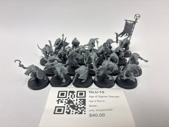 Age of Sigmar Clanrats GLU-15