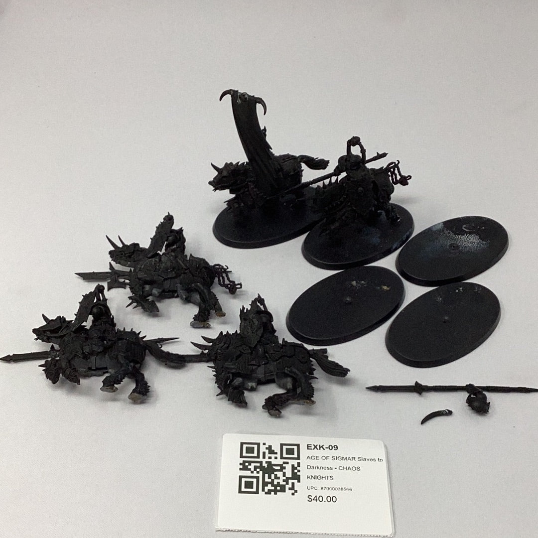 AGE OF SIGMAR Slaves to Darkness - CHAOS KNIGHTS EXK-09