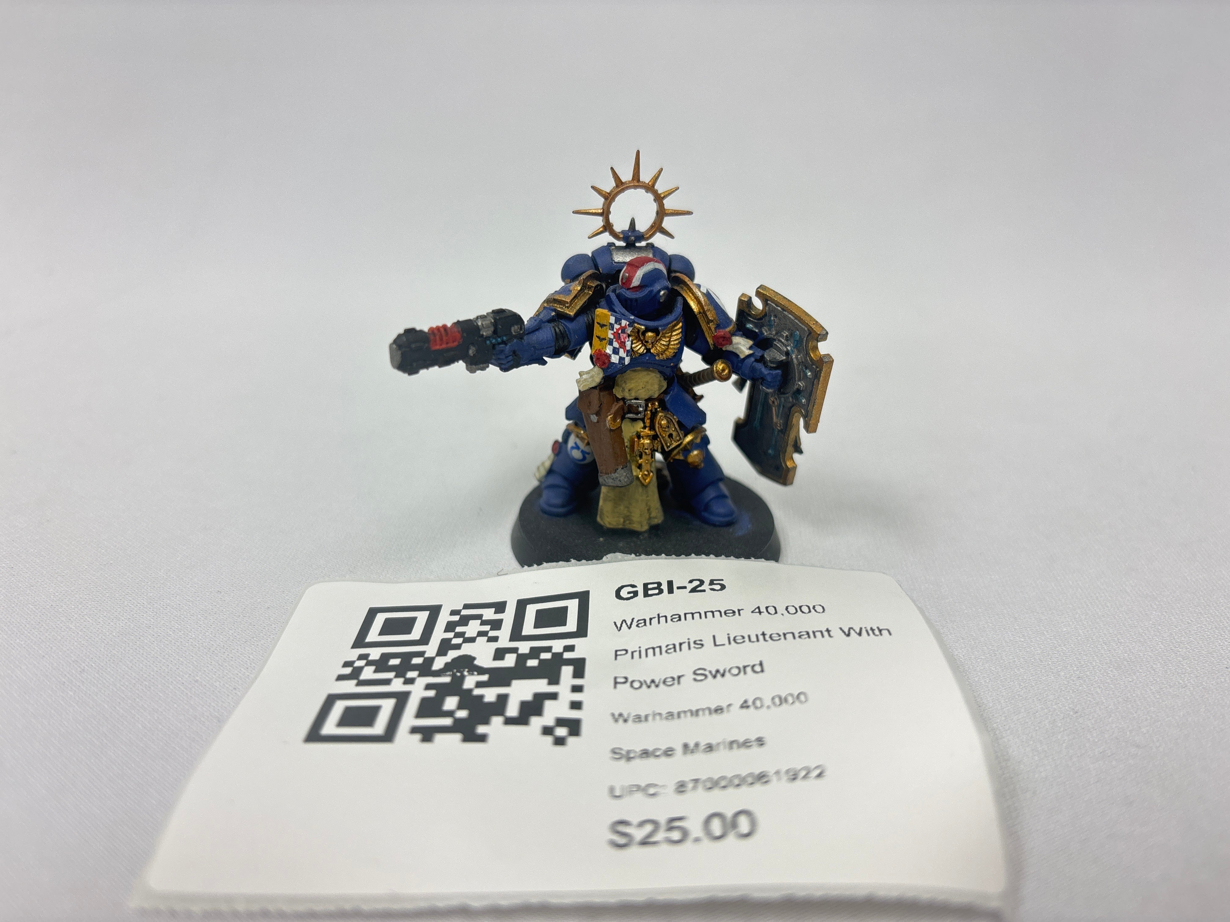 Warhammer 40,000 Primaris Lieutenant With Power Sword GBI-25