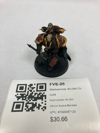 Warhammer 40,000 Chaos Lord FVE-26