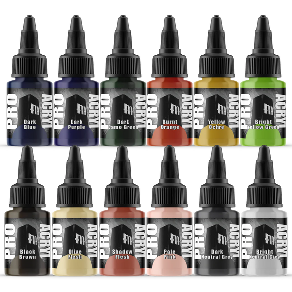 Pro Acryl Expansion Set #1 – 12 Colors