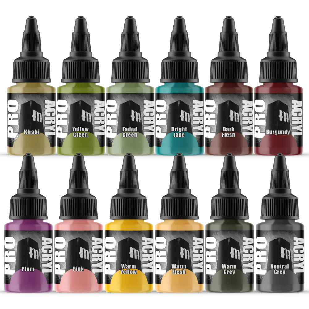 Pro Acryl Expansion Set #4 – 12 Colors