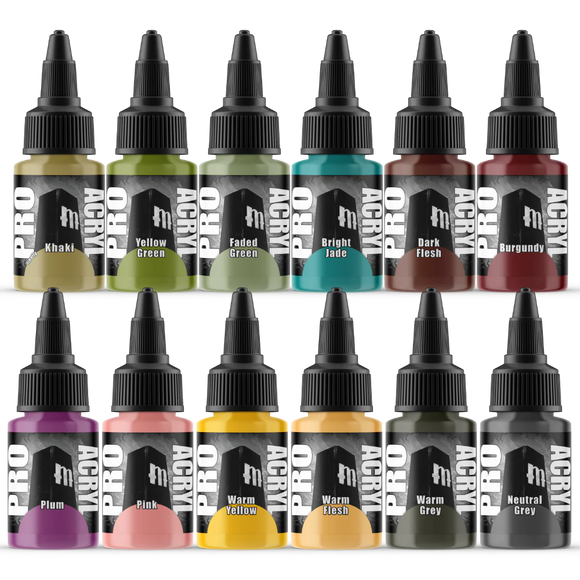 Pro Acryl Expansion Set #4 – 12 Colors
