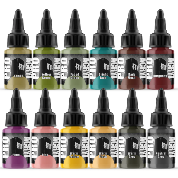 Pro Acryl Expansion Set #4 – 12 Colors